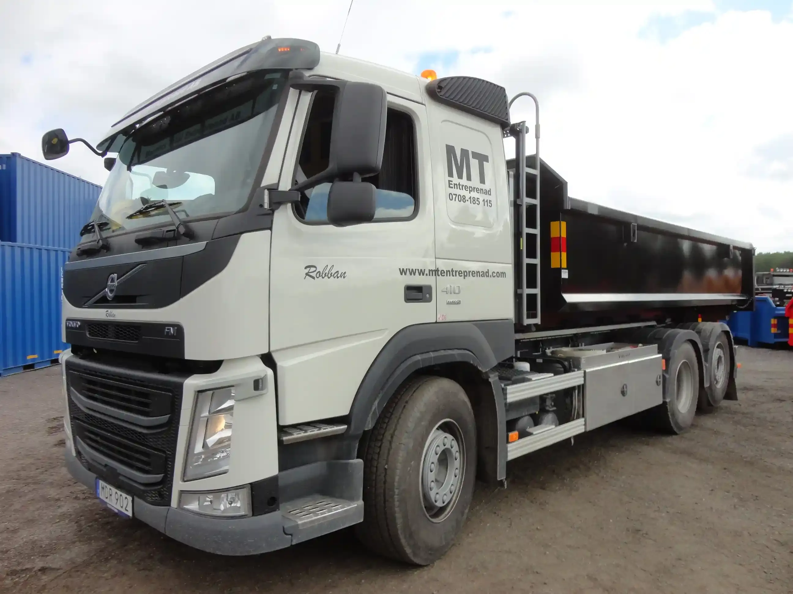 Maskinflak och grusflak pa bil 019